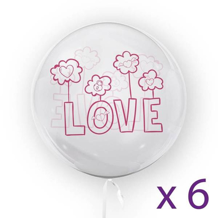 ZESTAW 6 SZT. – "LOVE"