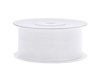 TASIEMKA SZYFONOWA BIAŁA 38mm/25m