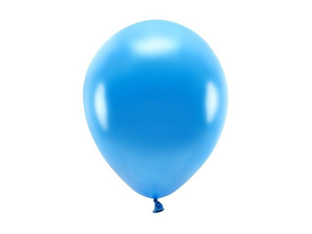 BALONY ECO 26 CM METALIZOWANE NIEBIESKIE 100 SZT