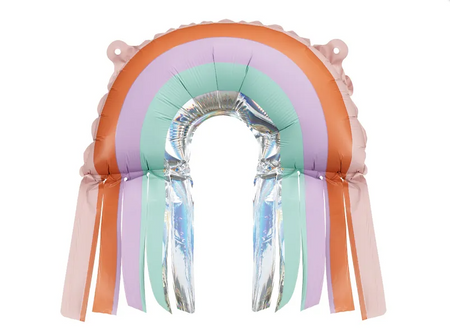 BALONY FOLIOWE TĘCZA 38 X 41 CM 3 SZT