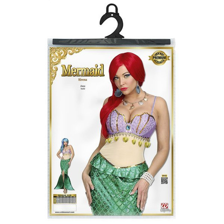 Strój Syrena, Syreny, Karnawał, Kostium, Syrenka