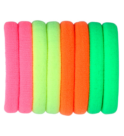 GUMKI DO WŁOSÓW NEONOWE