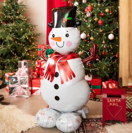 BALON FOLIOWY STOJĄCY BAŁWAN 70X110 CM