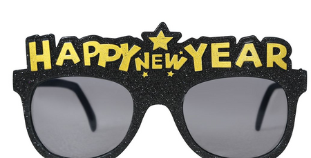 OKULARY SYLWESTROWE HAPPY NEW YEAR