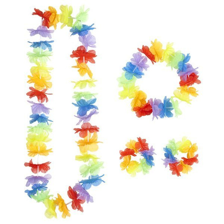 ZESTAW BIŻUTERII HAWAJSKIEJ