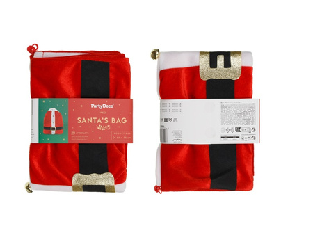 WOREK NA PREZENTY ŚWIĘTEGO MIKOŁAJA 50 X 70 CM