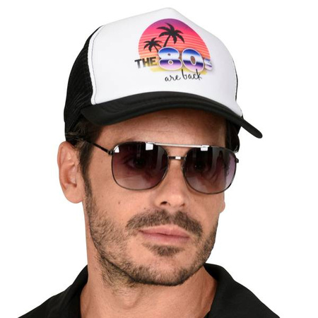 CZAPKA Z DASZKIEM LATA 80