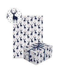 PAPIER PREZENTOWY RENIFERY 70 x 200 CM