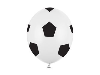 BALONY 30 CM PIŁKA NOŻNA 6 SZT FOOTBALL