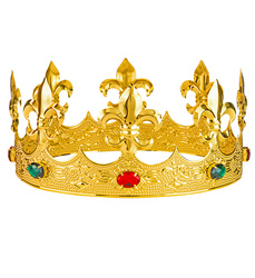 KORONA ZŁOTA METALICZNA