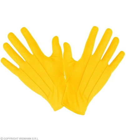 RĘKAWICZKI KLAUNA ŻÓŁTE