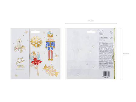 ZAWIESZKI DZIADEK DO ORZECHÓW 12 SZT