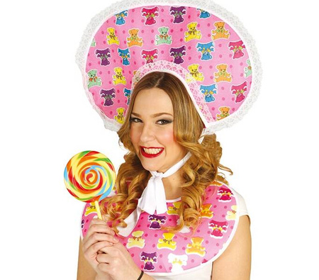 SZTUCZNY KOLOROWY LIZAK NA PATYKU