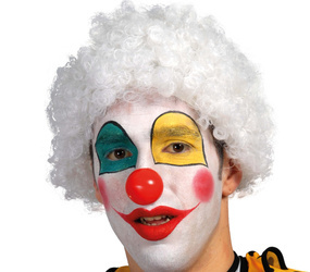 PERUKA KLAUN BIAŁA