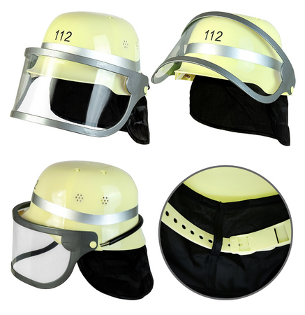 KASK STRAŻACKI Z OSŁONKĄ DZIECIĘCY