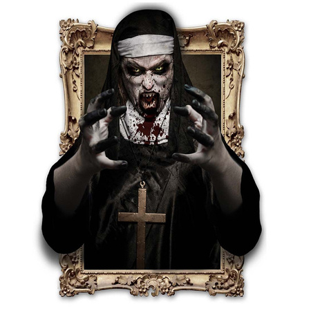 NAKLEJKA NA ŚCIANĘ ZAKONNICA 70X80 CM