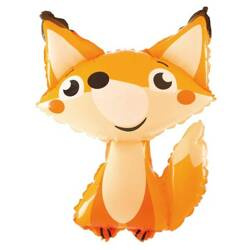 BALON FOLIOWY LISEK 45 X 63 CM