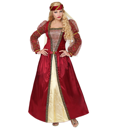 STRÓJ ŚREDNIOWIECZNA KRÓLOWA