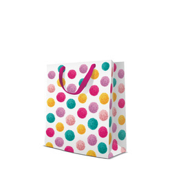 TORBA PREZENTOWA POMPONY 20 x 25 x10 CM