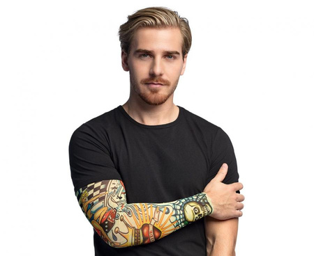 Tatuaż na rękę Hazardzista motocyklista