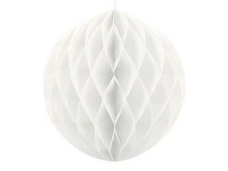 KULA BIBUŁOWA 40CM BIAŁA