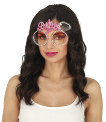 OKULARY PANNY MŁODEJ Z KLEJNOTAMI