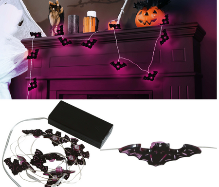 GIRLANDA LED 120 CM NIETOPERZE