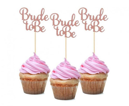 PIKERY NA BABECZKI WIECZÓR PANIEŃSKI RÓŻOWE 12 SZT