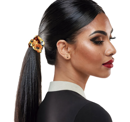 GUMKA DO WŁOSÓW POMARAŃCZOWA HALLOWEEN