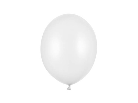 BALONY METALIC PURE WHITE 100SZT