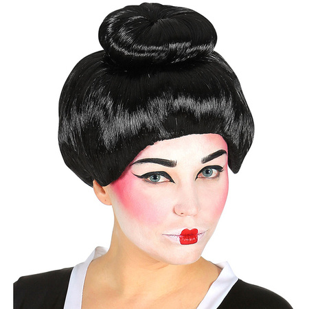 PERUKA GEJSZA CZARNA
