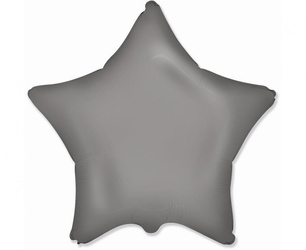 BALON FOLIOWY 18 CALI 46 CM GWIAZDA SREBRNA