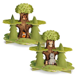 PATERA NA CIASTKA LEŚNI PRZYJACIELE 40X32 CM