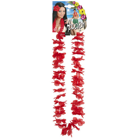 KWIATY HAWAJSKIE CZERWONE