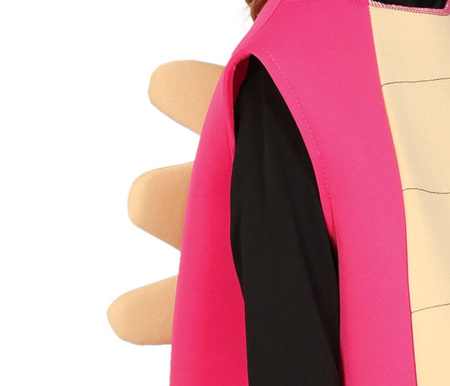 STRÓJ RÓŻOWY KONIK MORSKI 