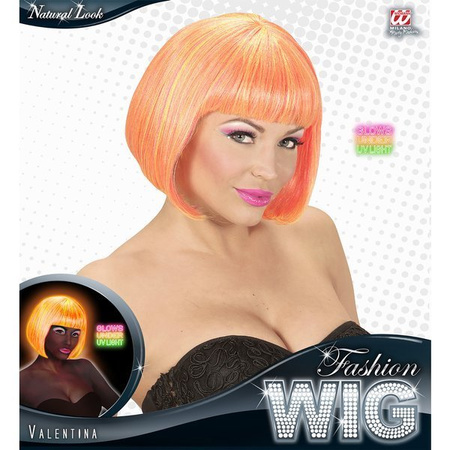 PERUKA ŚWIECĄCA W CIEMNOŚCI BOB