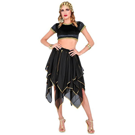 GONNA IN CHIFFON NERA