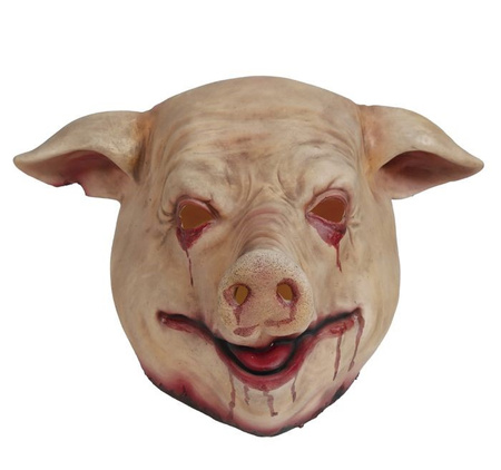 MASKA LATEKSOWA STRASZNA ŚWINIA 