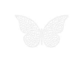 DEKORACJE PAPIEROWE MOTYL 10 szt