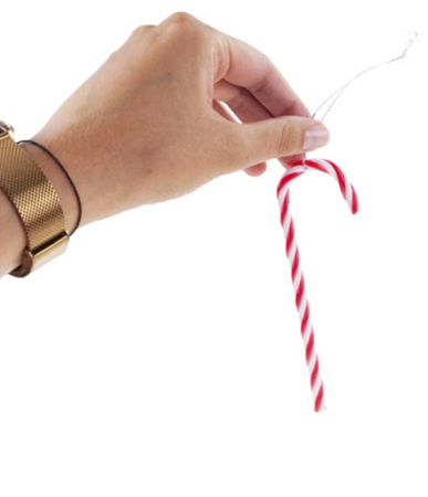 LASKI CUKROWE NA CHOINKĘ BOMBKI 3 SZT 