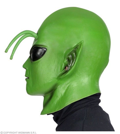 MASKA LATEKSOWA ZIELONY KOSMITA