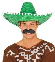 SOMBRERO MEKSYKAŃSKIE ZIELONE