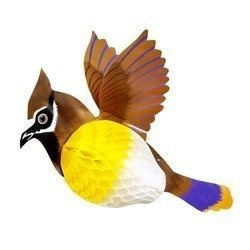 DEKORACJA PAPIEROWA PTAK