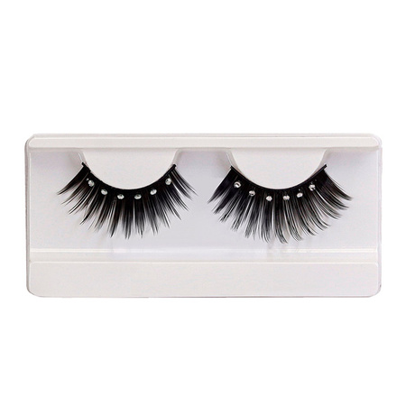 SZTUCZNE RZĘSY Z CYRKONIAMI 