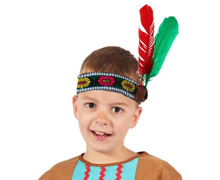 Opaska indianina, rozmiar S pióropusz indianin indiański