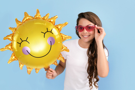 BALON FOLIOWY SŁONECZKO 61 CM