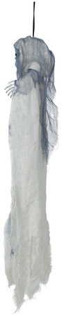 DEKORACJA WISZĄCY SZKIELET W TUNICE 60 CM