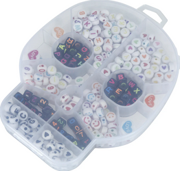 ZESTAW 270 CZĘŚCI BRANSOLETKI NA HALLOWEEN DIY