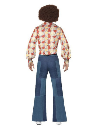 SPODNIE HIPISA NIEBIESKI