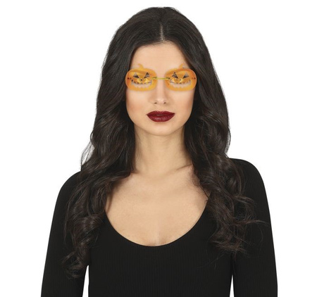 OKULARY W KSZTAŁCIE DYNI HALLOWEEN 